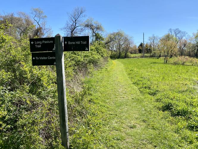 Bone Hill Trail trailhead