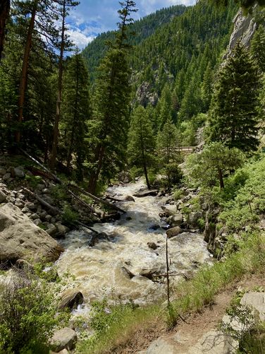 View of North Boulder Creek