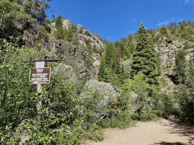 Box Canyon Falls Trail