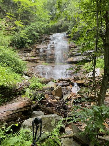 Bradford Falls, approx. 80-feet tall