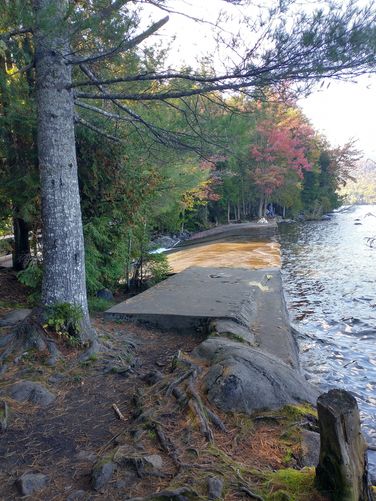 Spillway at Lake Placid 