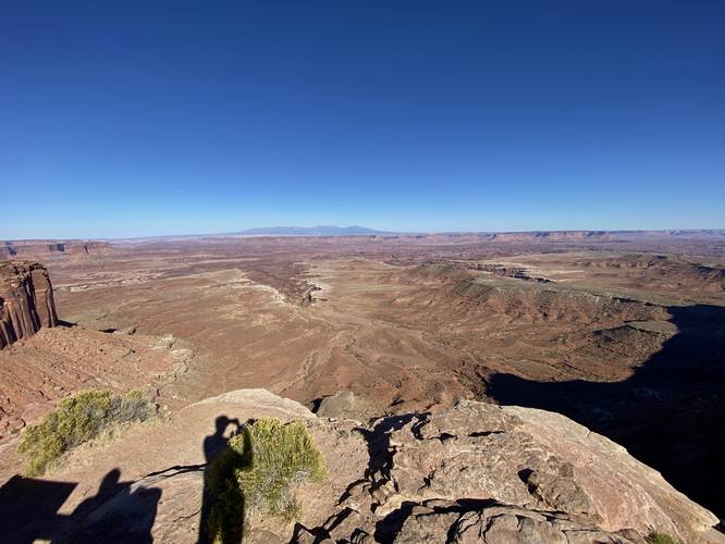 View of Buck Canyon (center) and Gooseberry Canyon (right)