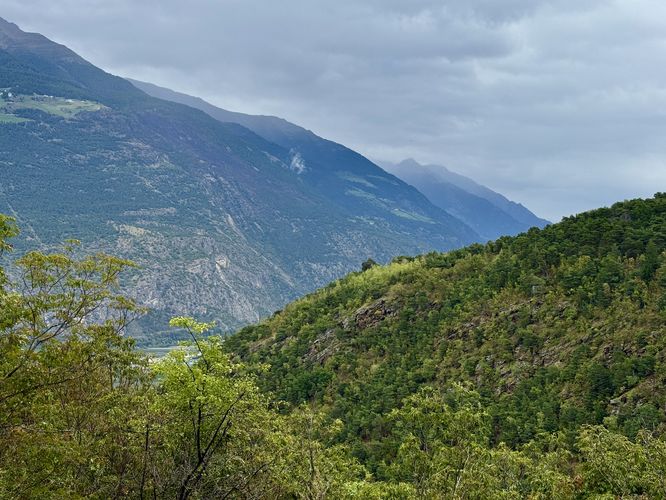 View of the Italian Alps of South Tyrol