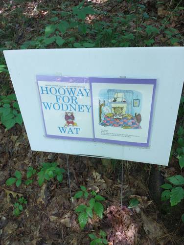 Story book for kids along the trail
