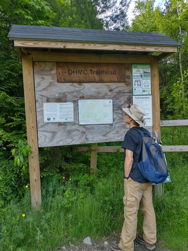 Information Kiosk at Trailhead