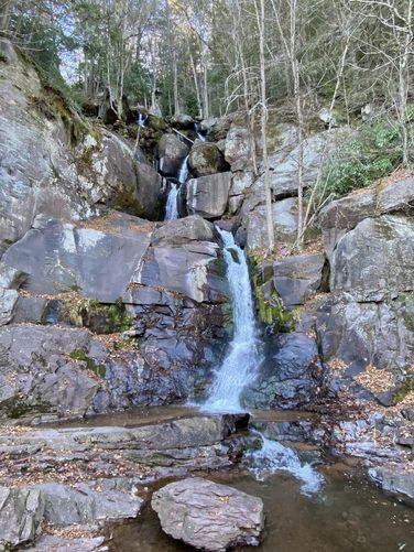 Buttermilk Falls in Lehigh Gorge, appox. 50-feet tall