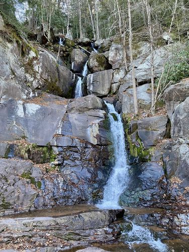 Buttermilk Falls in Lehigh Gorge, appox. 50-feet tall