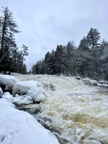  Buttermilk Falls (approx. 15-feet tall)