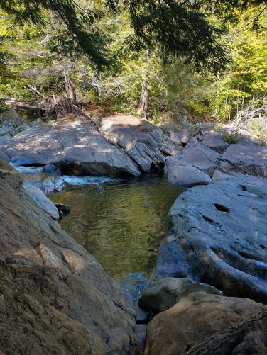 Atop the Middle Falls 