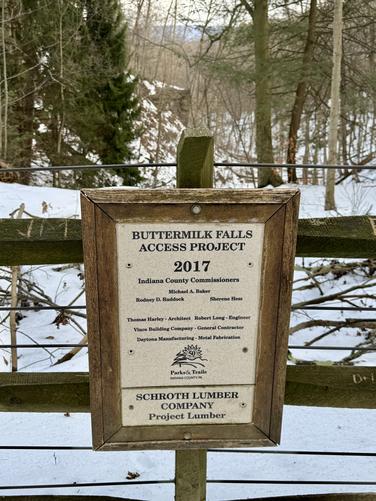 Picture 8 of Buttermilk Falls via Mister Rogers Pathway