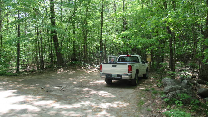Limited parking at the trailhead