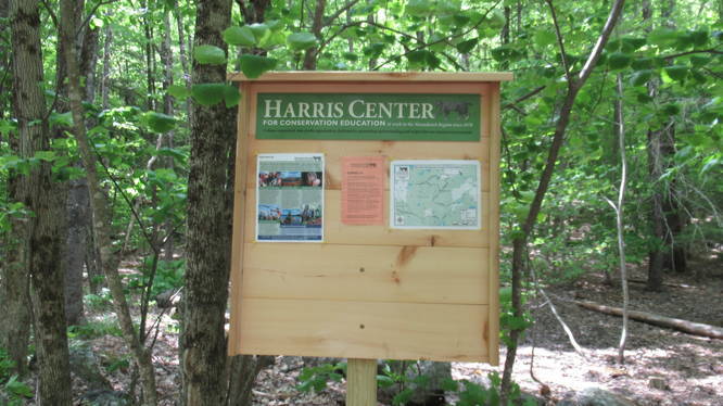 Trailhead Kiosk with information & a map
