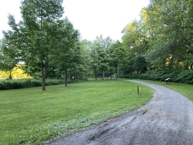 Universally-accessible trail of Canfield Island