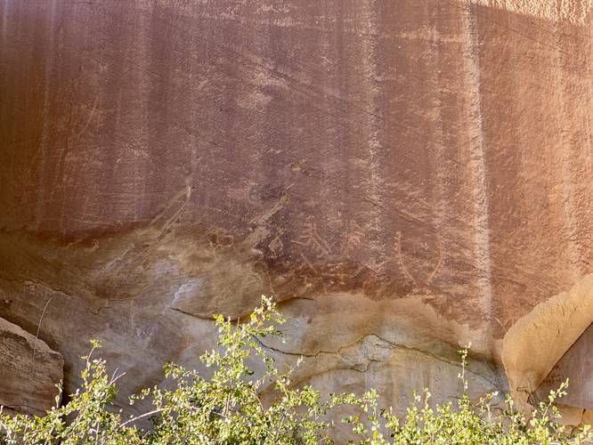 Capitol Reef Petroglyphs