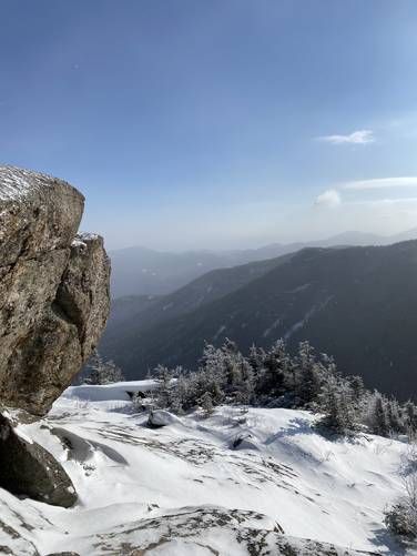 View east from Cascade Mountain summit