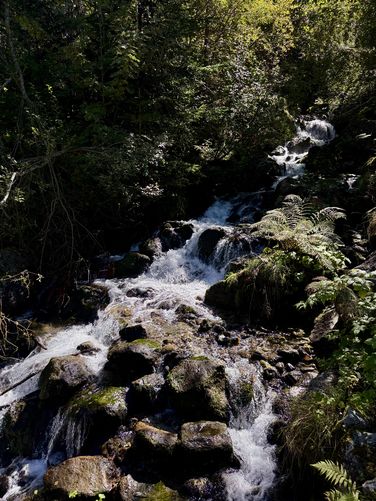 Short tumbling cascades