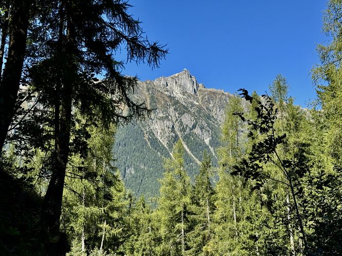View of Le Brévent summit