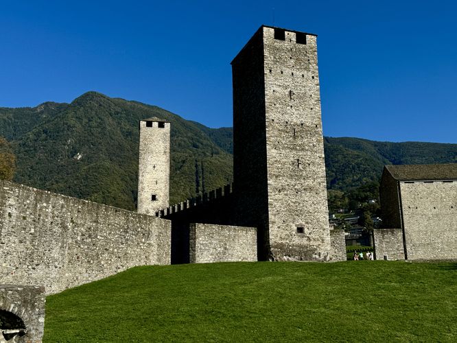 White Tower (left) and Black Tower (right)