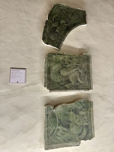 Original 12th century frescoes