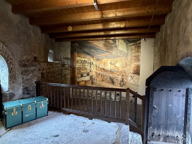 Castel Roncolo's kitchen