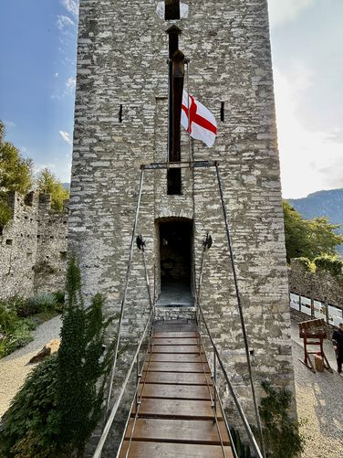 Castello di Vezio tower