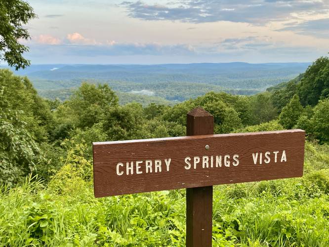 Cherry Springs Vista