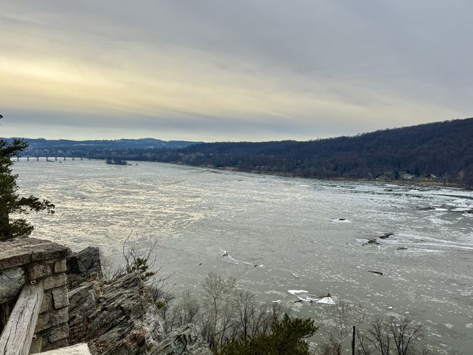 South-facing view from Chickies Rock
