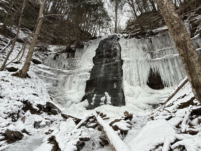 Picture 12 of Chimney Hollow Falls Ice Climb 12272024