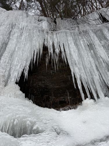 Picture 16 of Chimney Hollow Falls Ice Climb 12272024