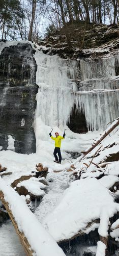 Picture 24 of Chimney Hollow Falls Ice Climb 12272024