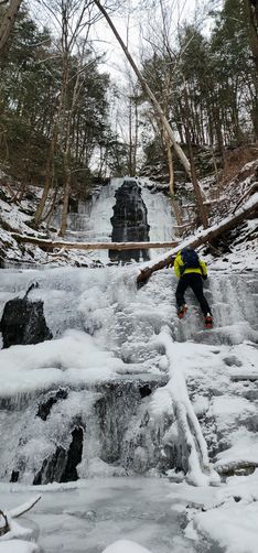 Picture 27 of Chimney Hollow Falls Ice Climb 12272024