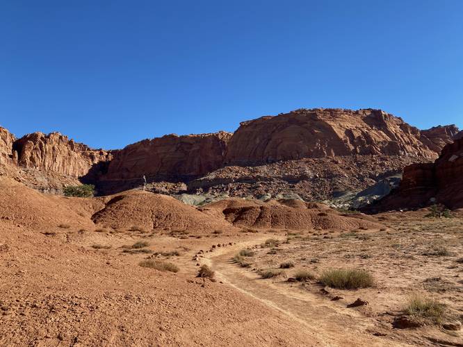 Hiking the Chimney Rock Trail at Capitol Reef National Park