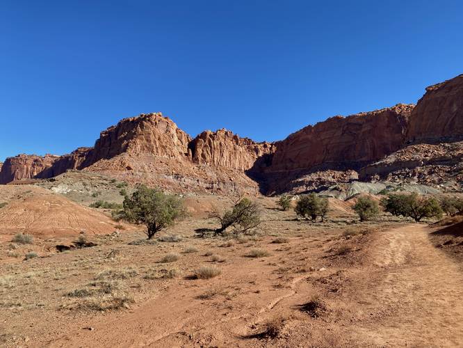 Hiking the Chimney Rock Trail at Capitol Reef National Park