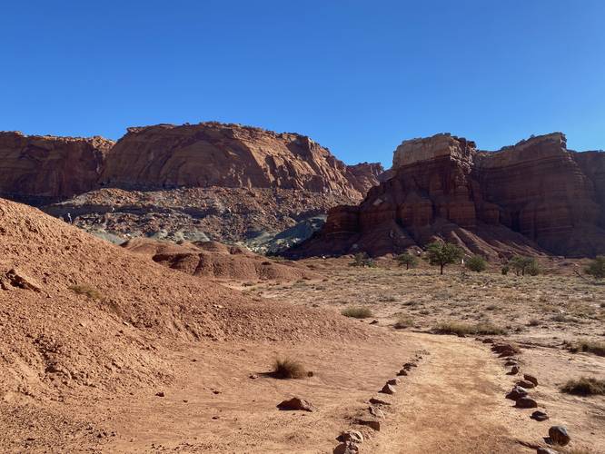 Hiking the Chimney Rock Trail at Capitol Reef National Park