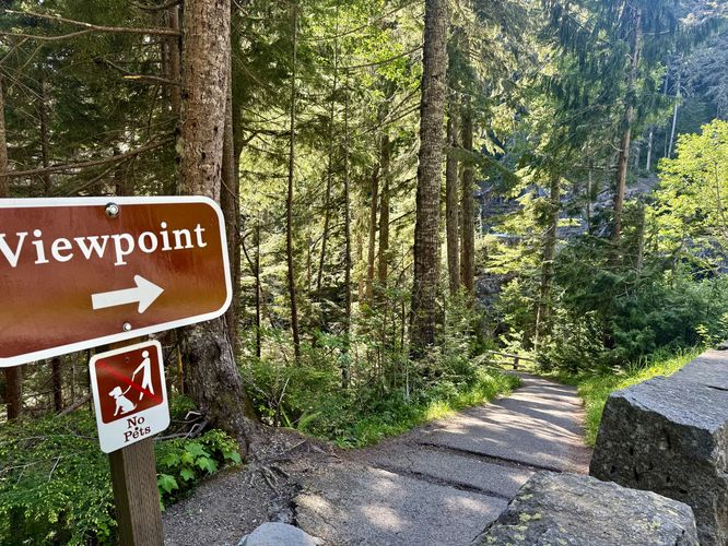 Christine Falls trailhead