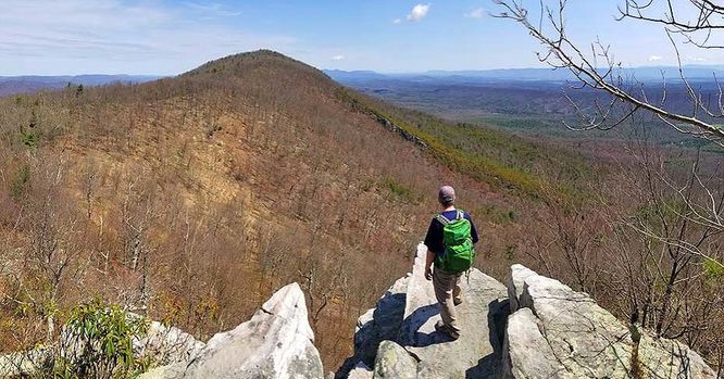Default image for Church Rock Hike, a 7.3-mile trail in Basye, VA (US)