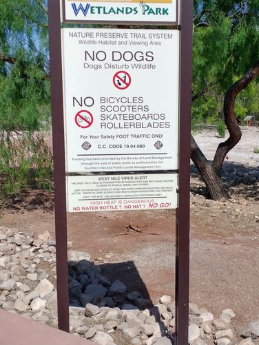 Information about prohibited activities