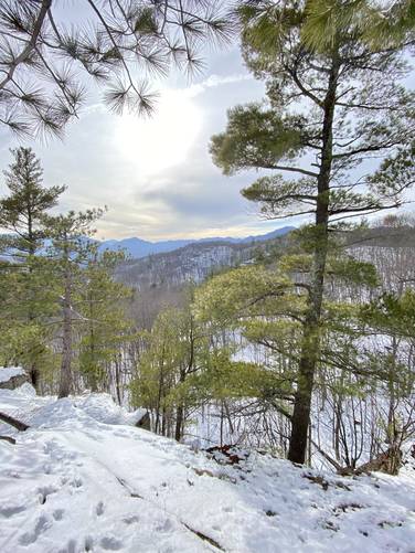 Clements Ledge Vista (off-trail)