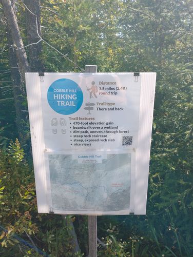 No Information Kiosk, just a sign