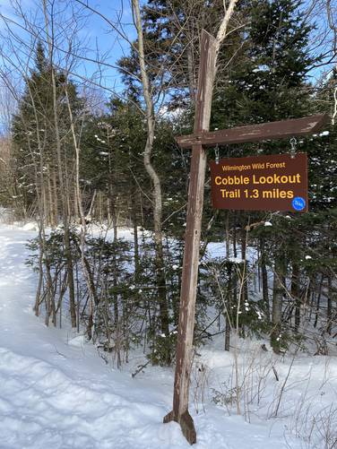 Cobble Lookout Trail trailhead