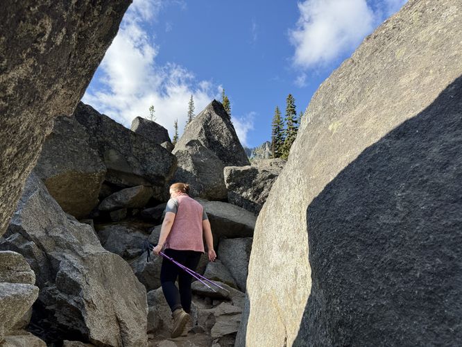 Boulder field