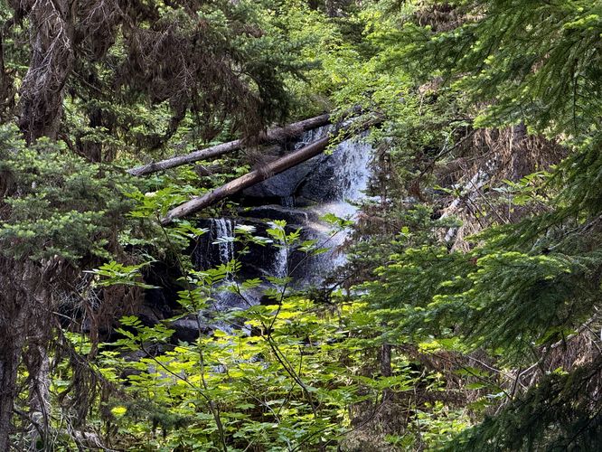 Colchuck Creek Falls (obstructed view)