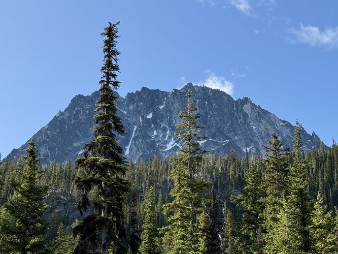 Another view of Dragontail Peak