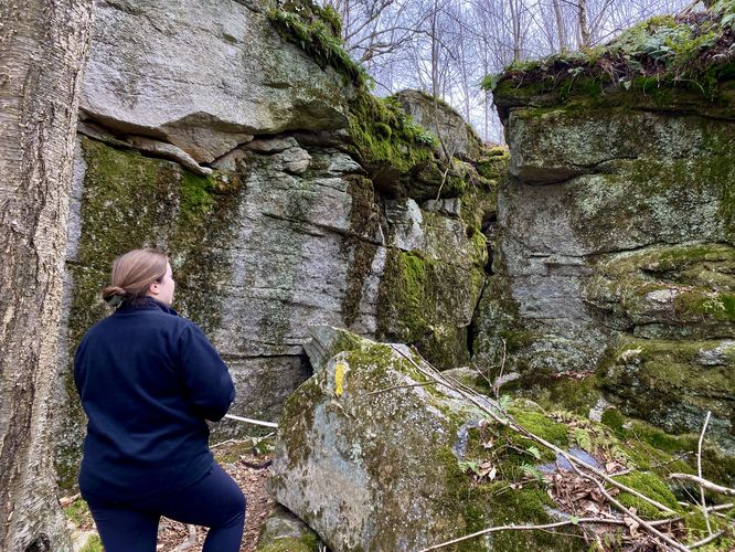 Rock corridor