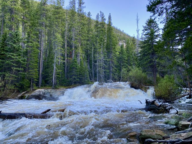 Lower Copeland Falls (approx. 8 feet tall)