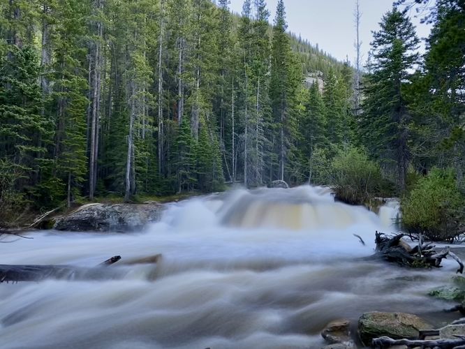 Lower Copeland Falls (approx. 8 feet tall)