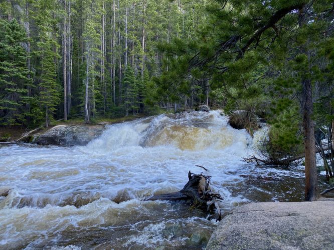 Lower Copeland Falls (approx. 8 feet tall)