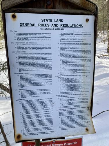 Sentinel Range Wilderness rules and regulations