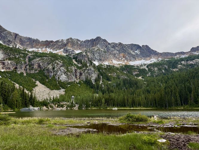 View of Cutthroat Lake