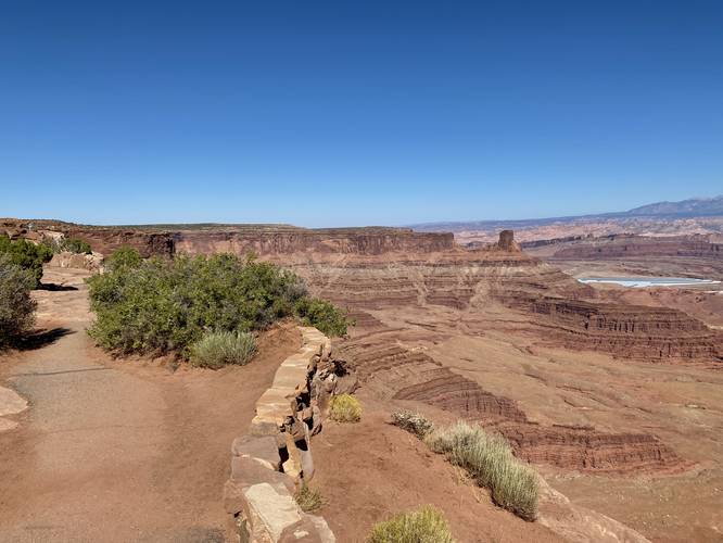 View from Dead Horse Point facing eastward